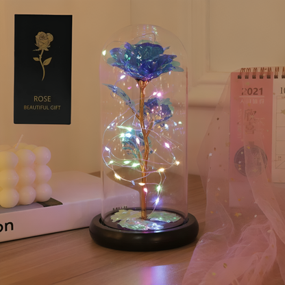 LED Enchanted Sparkly Rose