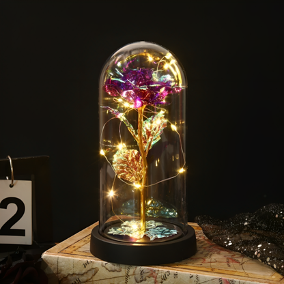 LED Enchanted Sparkly Rose