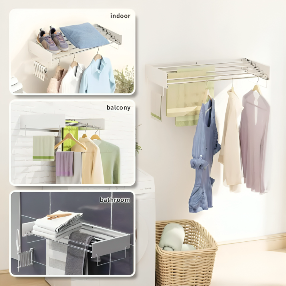 Wall Mounted Drying Rack