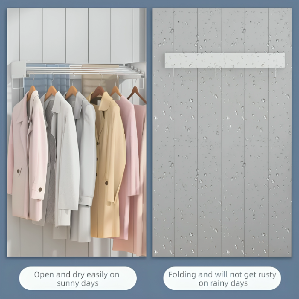 Wall Mounted Drying Rack